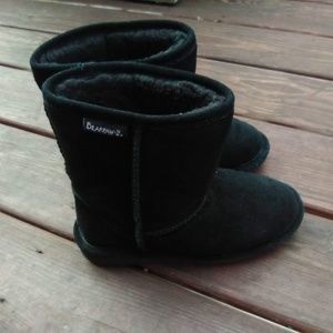 Bearpaw Womens Size 5 Black Winter Boots